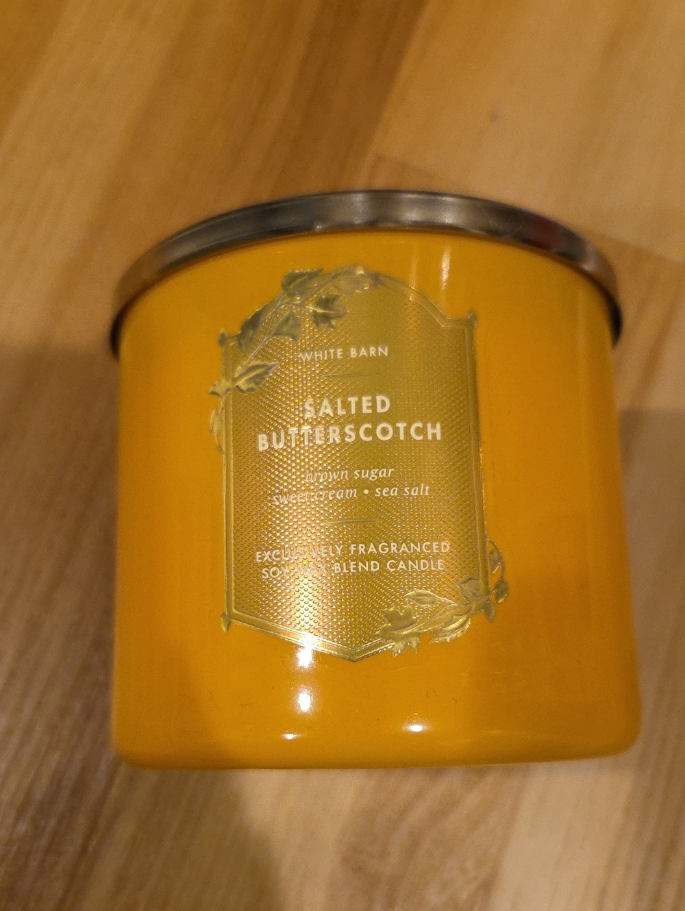 White Barn Salted Butterscotch Candle